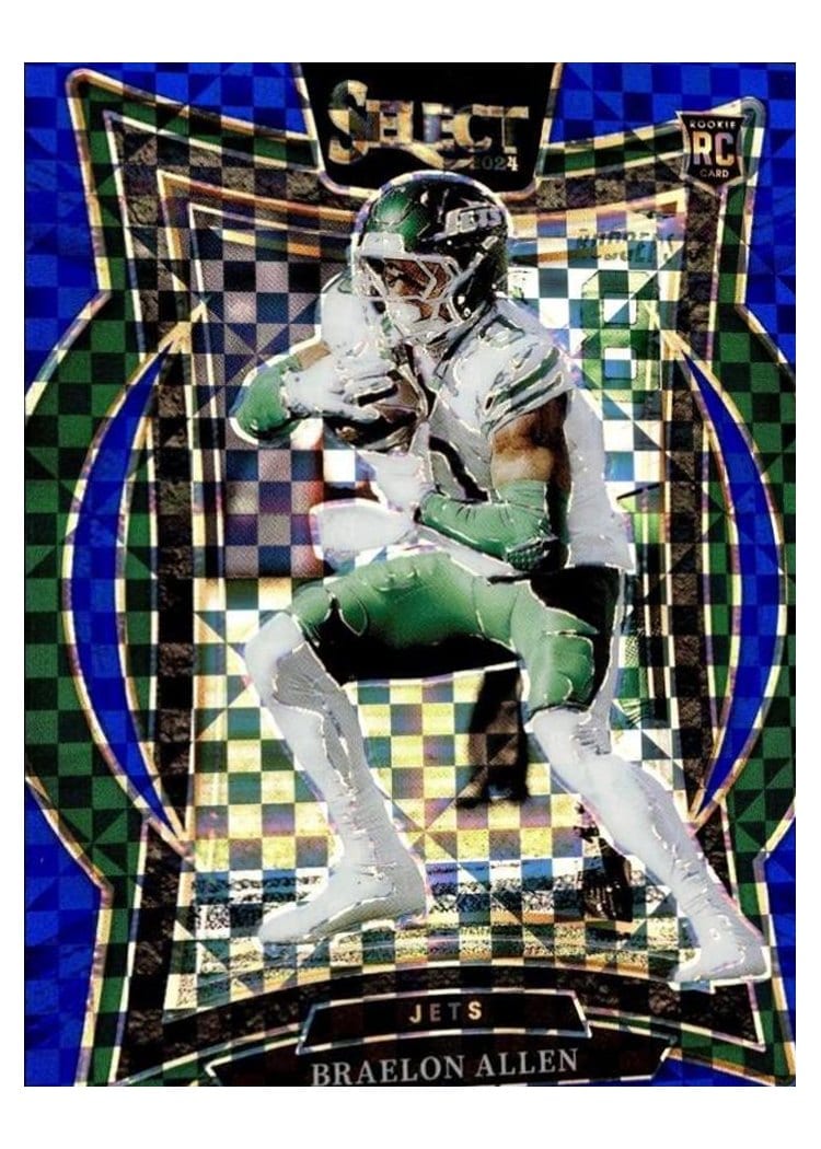 2024 Panini Select Base Set Braelon Allen #10 card