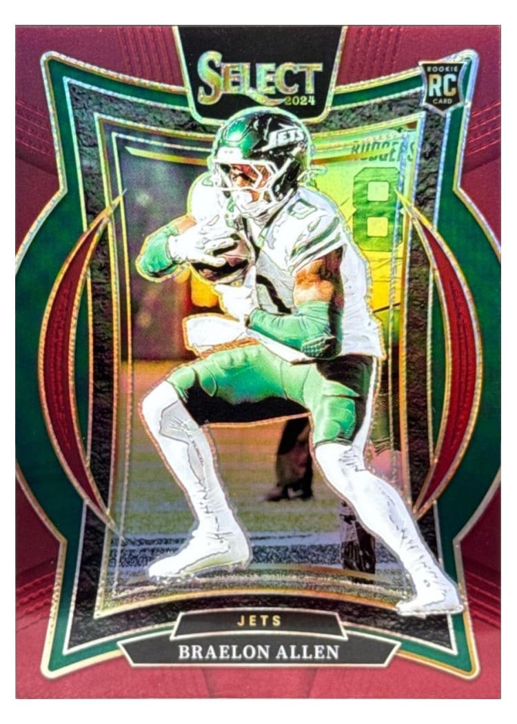 2024 Panini Select Base Set Braelon Allen #10 card