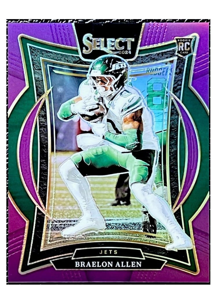 2024 Panini Select Base Set Braelon Allen #10 card