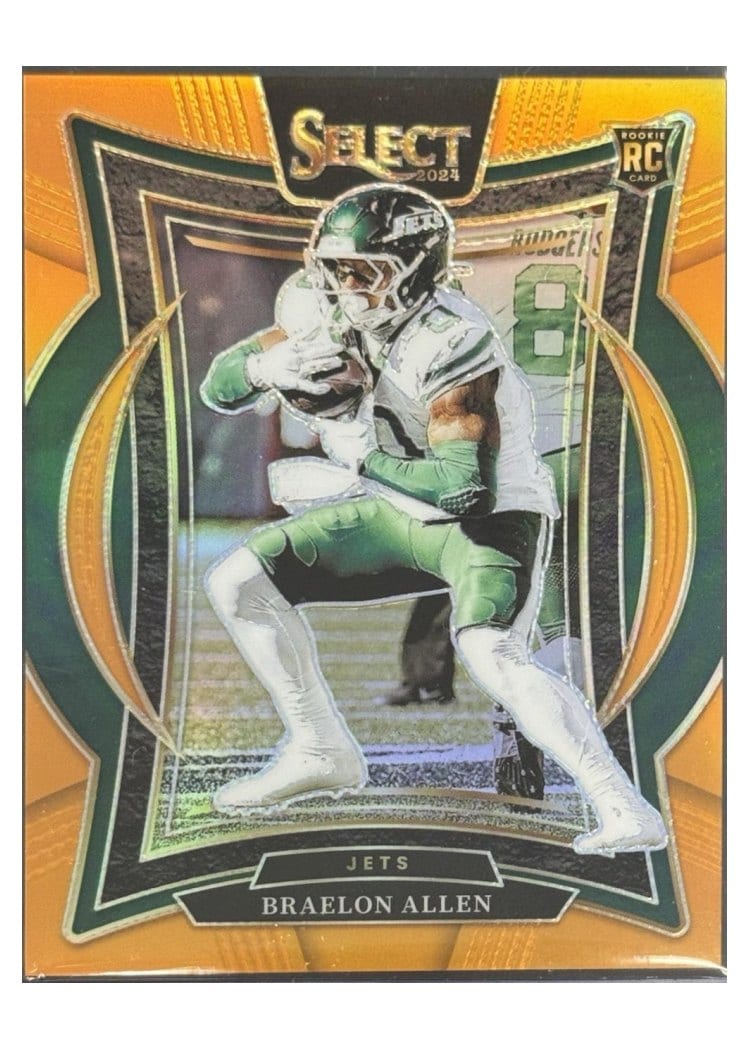 2024 Panini Select Base Set Braelon Allen #10 card