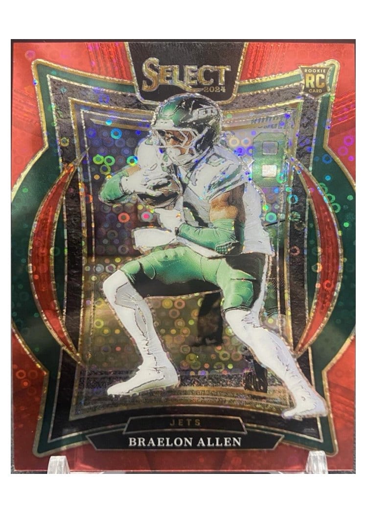 2024 Panini Select Base Set Braelon Allen #10 card