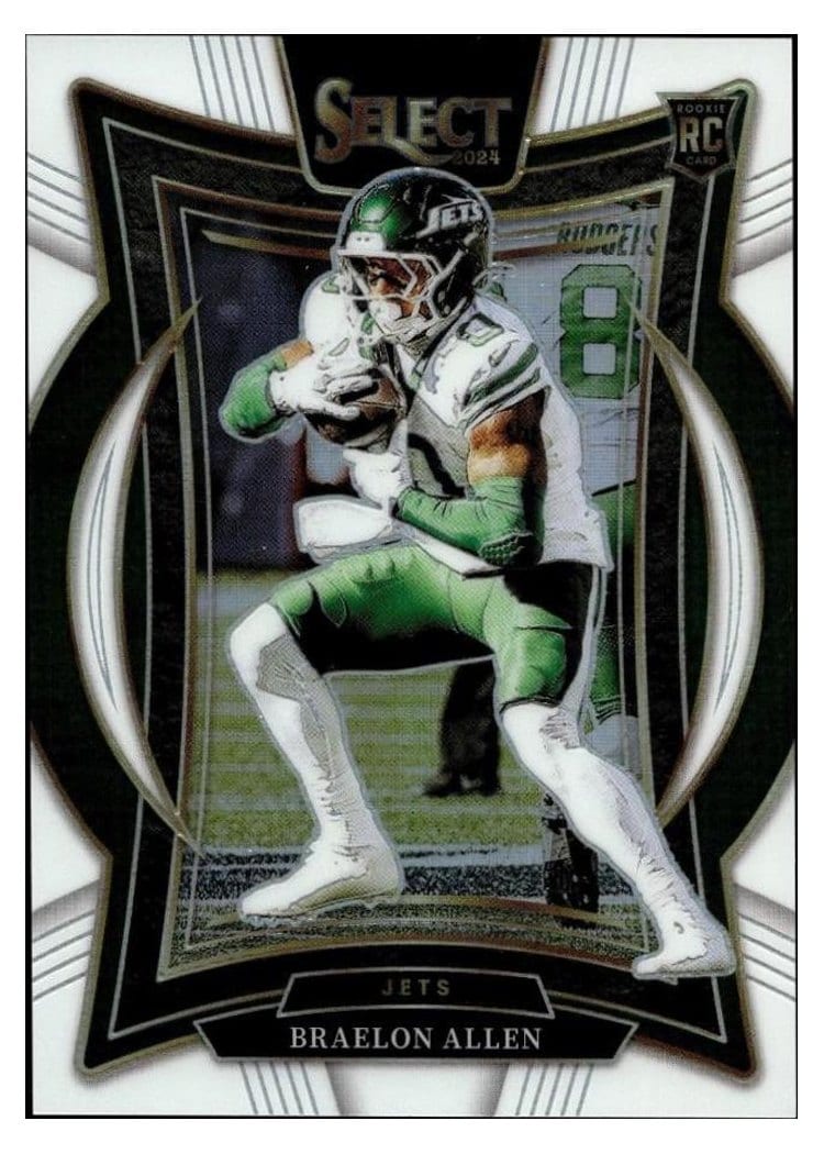 2024 Panini Select Base Set Braelon Allen #10 card