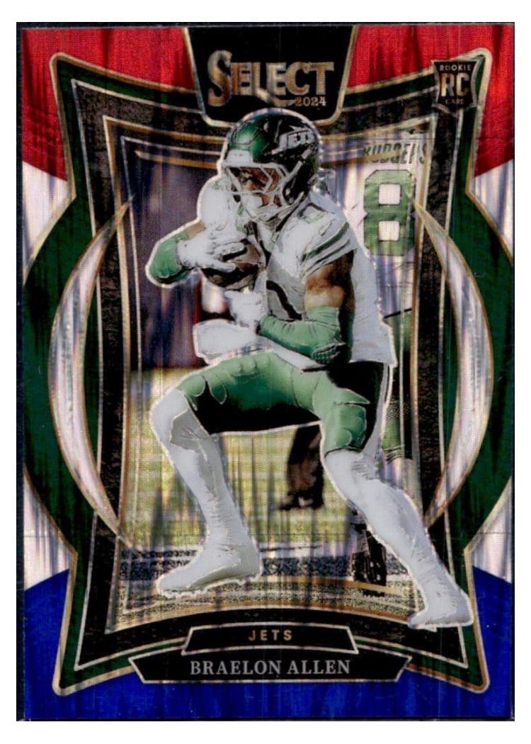 2024 Panini Select Base Set Braelon Allen #10 card