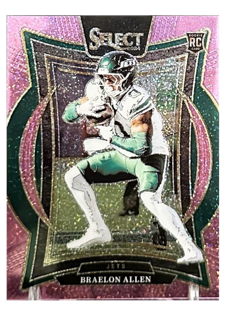 2024 Panini Select Base Set Braelon Allen #10 card