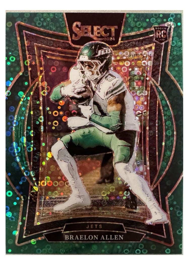2024 Panini Select Base Set Braelon Allen #10 card