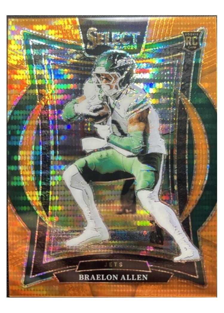 2024 Panini Select Base Set Braelon Allen #10 card