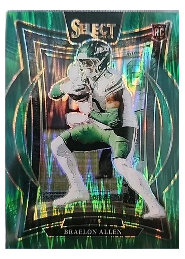 2024 Panini Select Base Set Braelon Allen #10 card
