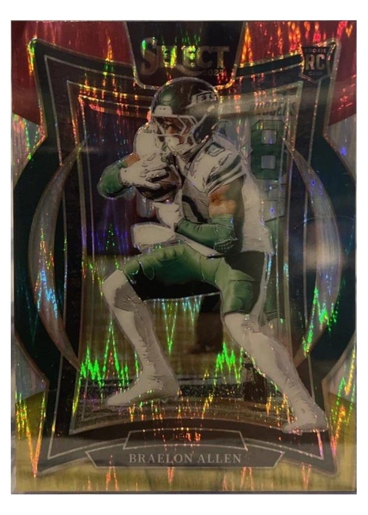 2024 Panini Select Base Set Braelon Allen #10 card