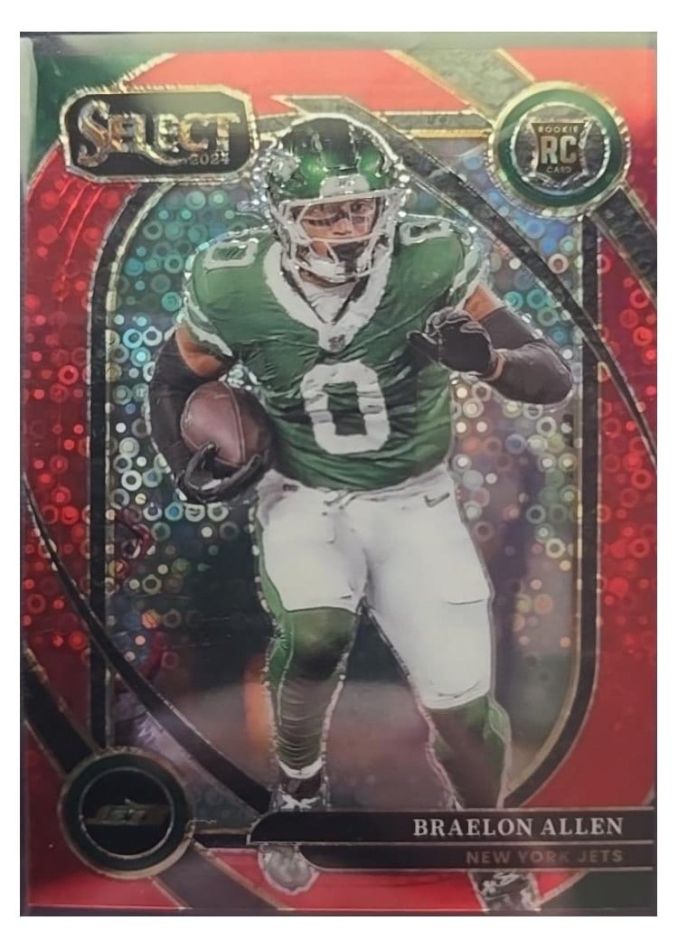 2024 Panini Select Base Set Braelon Allen #259 card