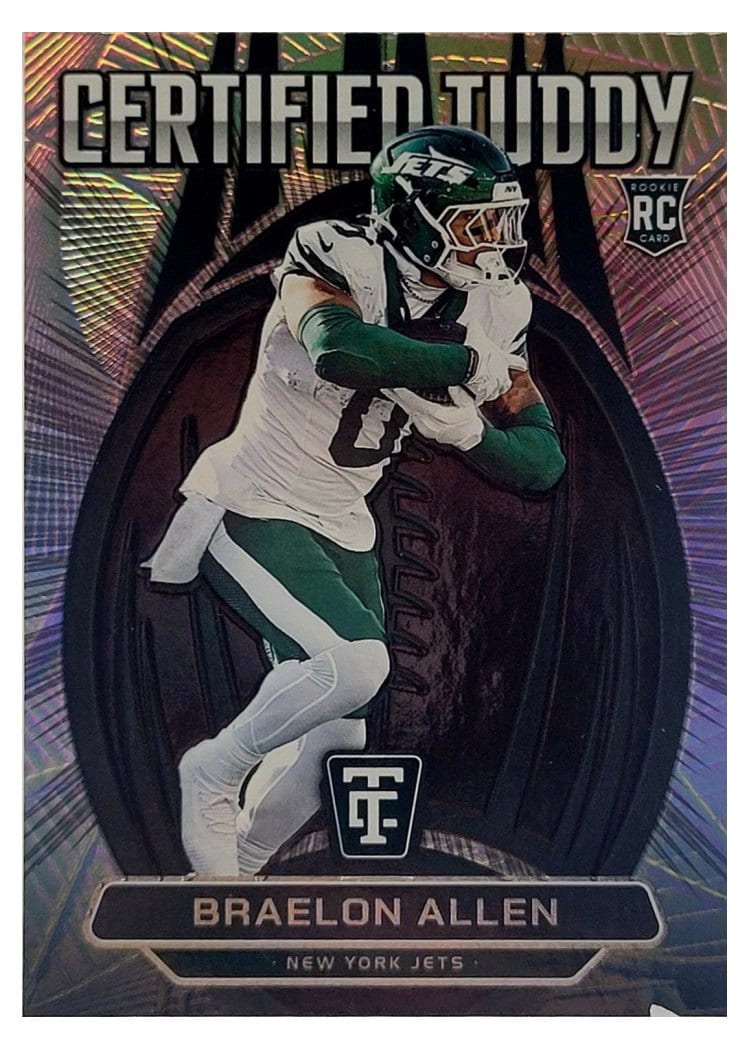 2024 Panini Totally Certified Certified Tuddy Braelon Allen #9 card