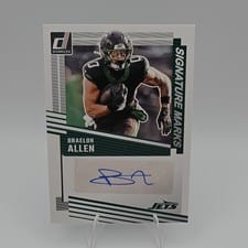 2025 Donruss Signature Marks Braelon Allen #SM-BAN card