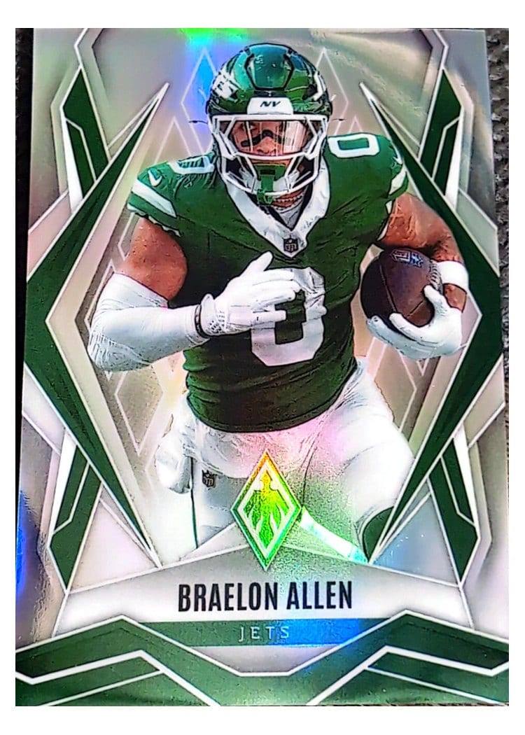 2025 Panini Phoenix Base Set Braelon Allen Silver #17 card