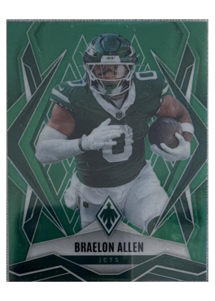 2025 Panini Phoenix Base Set Braelon Allen Green Winter #17 card