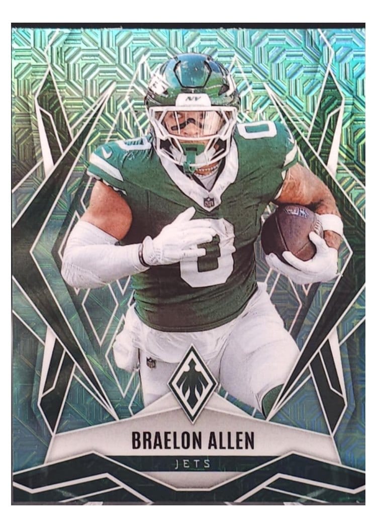 2025 Panini Phoenix Base Set Braelon Allen Teal Mojo #17 card
