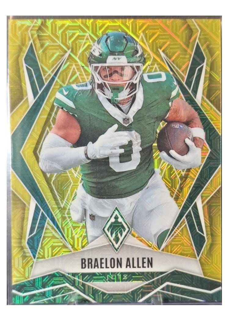 2025 Panini Phoenix Base Set Braelon Allen #17 card
