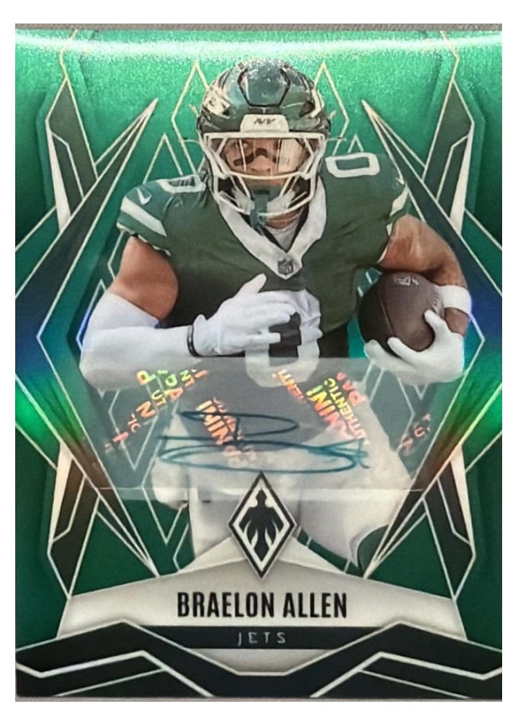 2025 Panini Phoenix Base Set Braelon Allen #17 card