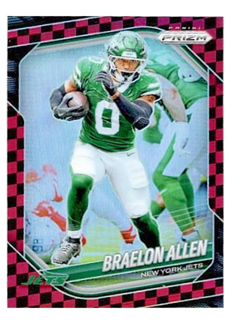 2025 Panini Prizm Base Set Braelon Allen #100 card