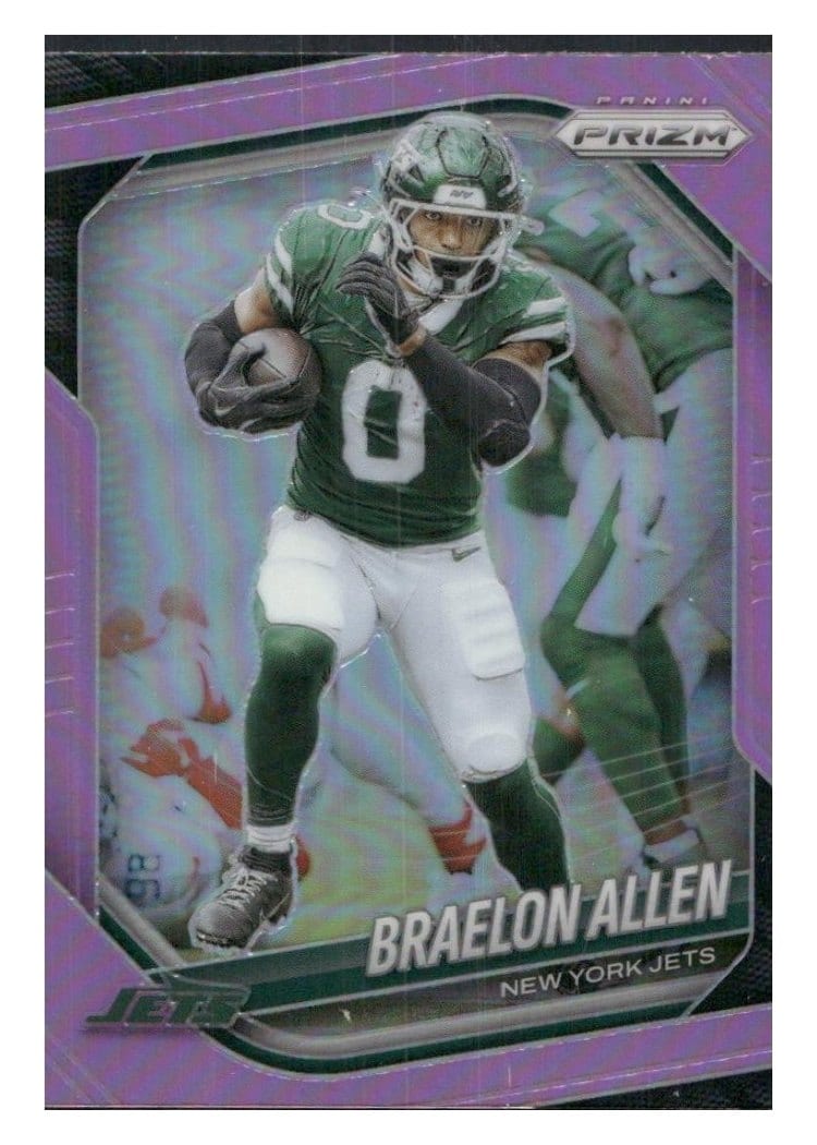 2025 Panini Prizm Base Set Braelon Allen #100 card