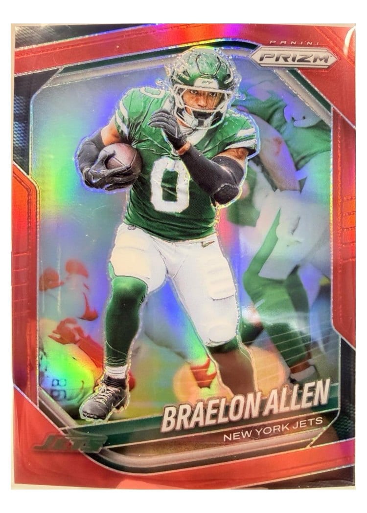 2025 Panini Prizm Base Set Braelon Allen #100 card