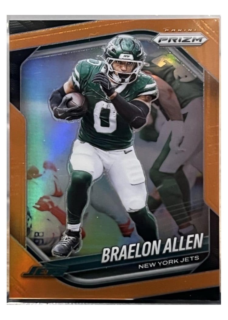 2025 Panini Prizm Base Set Braelon Allen #100 card