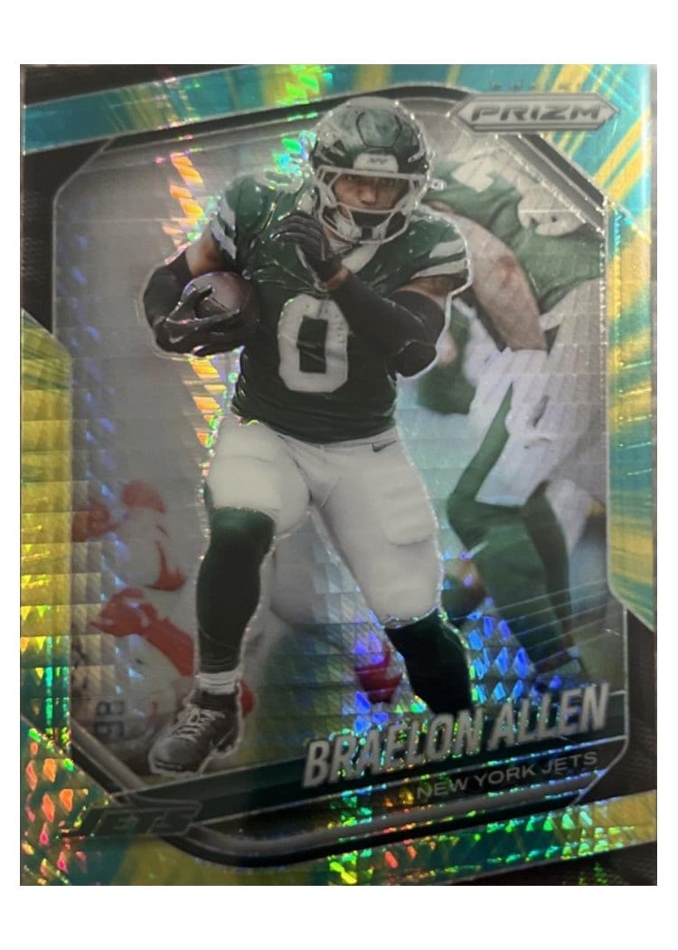 2025 Panini Prizm Base Set Braelon Allen #100 card