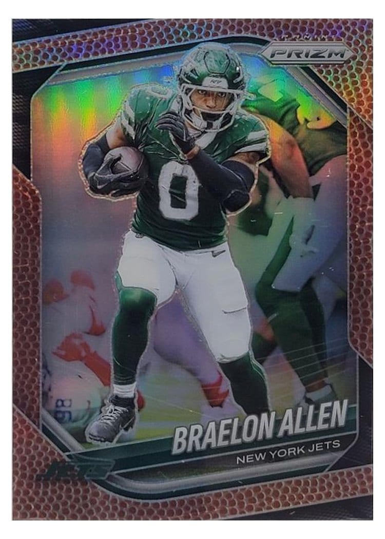 2025 Panini Prizm Base Set Braelon Allen #100 card