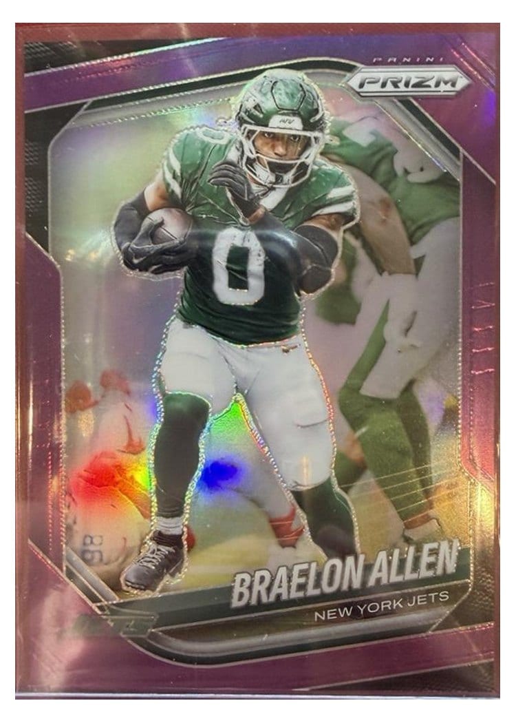 2025 Panini Prizm Base Set Braelon Allen #100 card