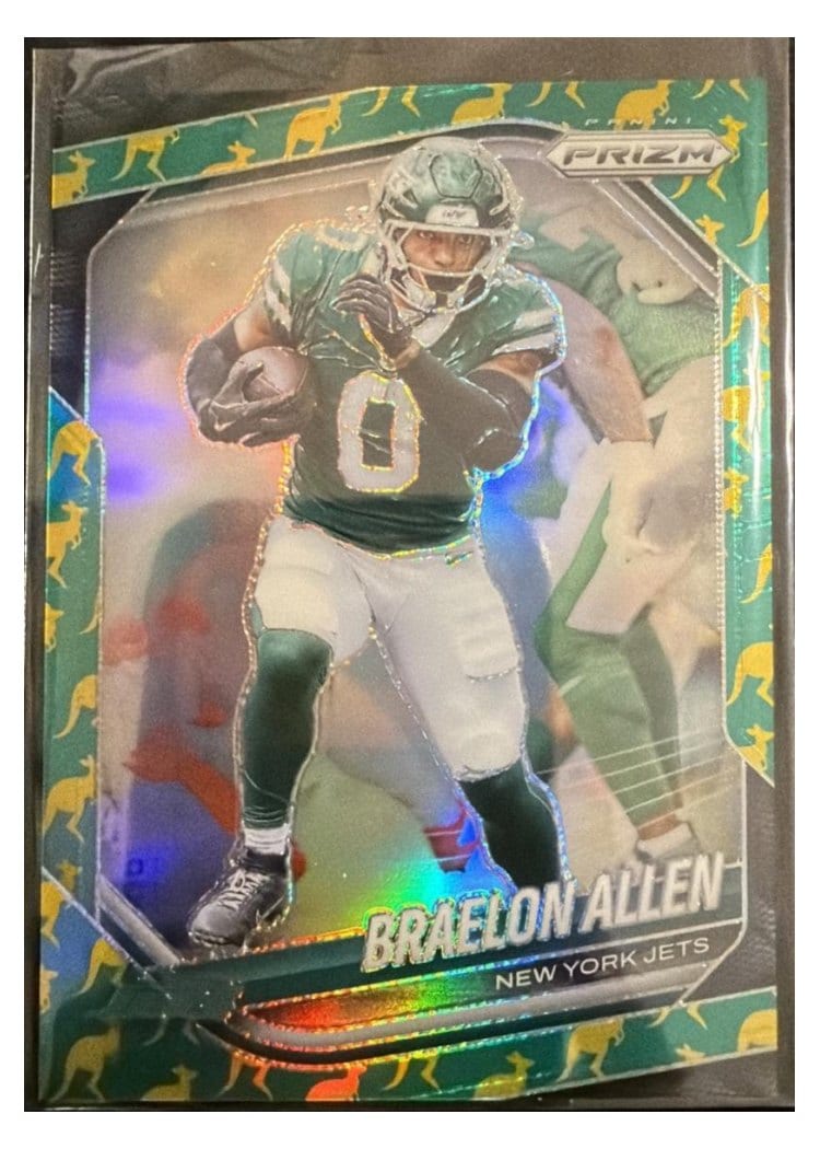 2025 Panini Prizm Base Set Braelon Allen #100 card