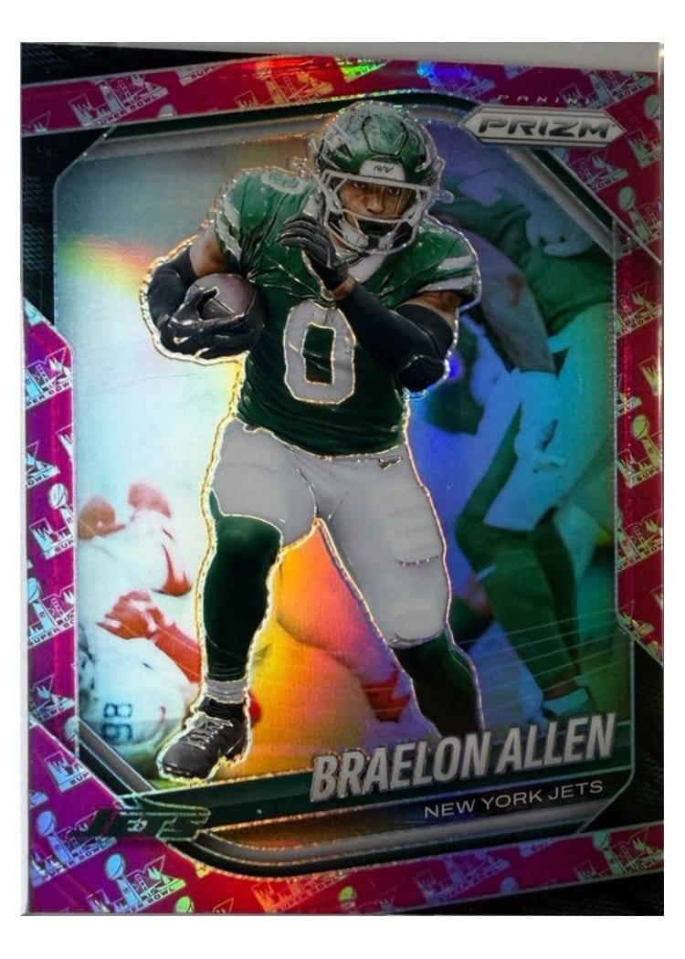 2025 Panini Prizm Base Set Braelon Allen #100 card