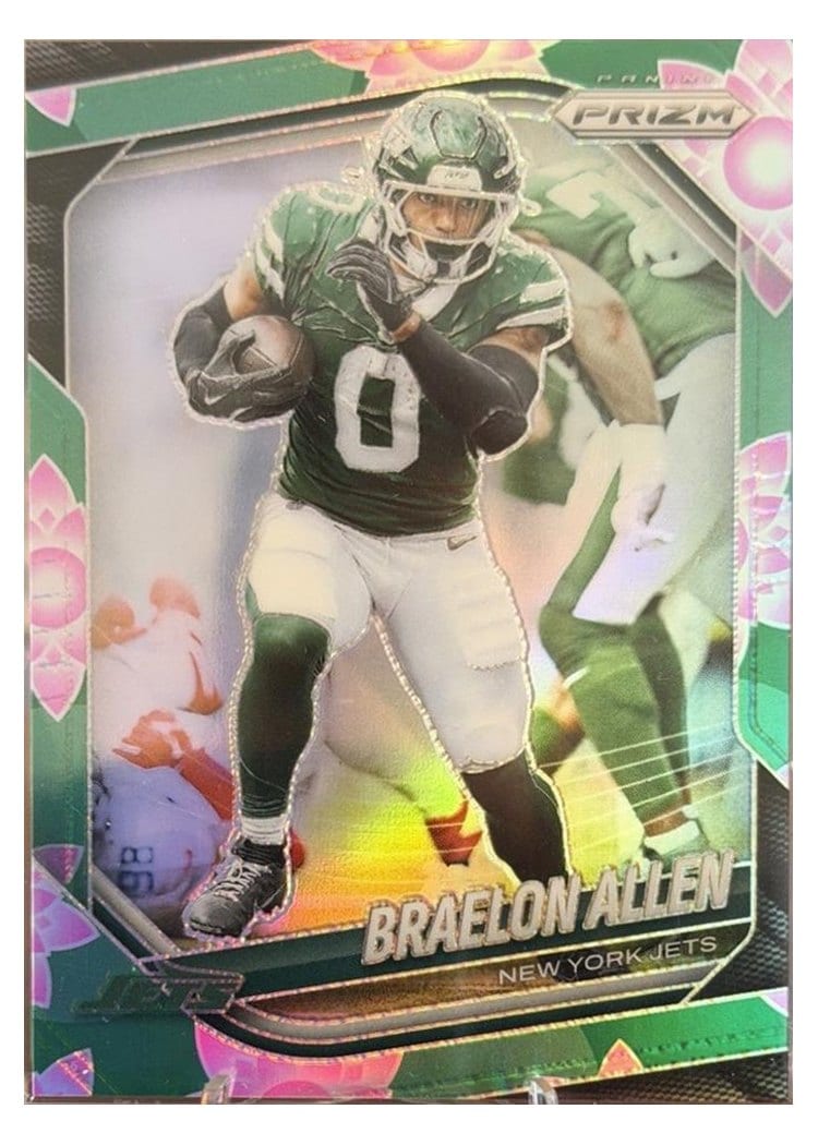 2025 Panini Prizm Base Set Braelon Allen #100 card