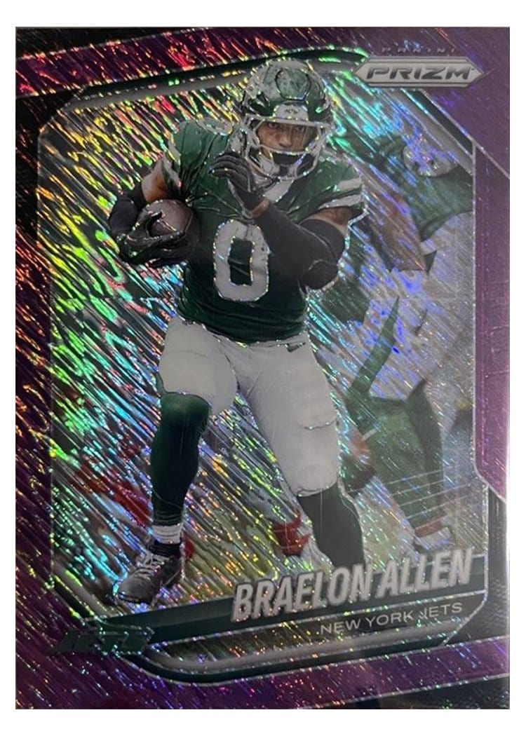 2025 Panini Prizm Base Set Braelon Allen #100 card