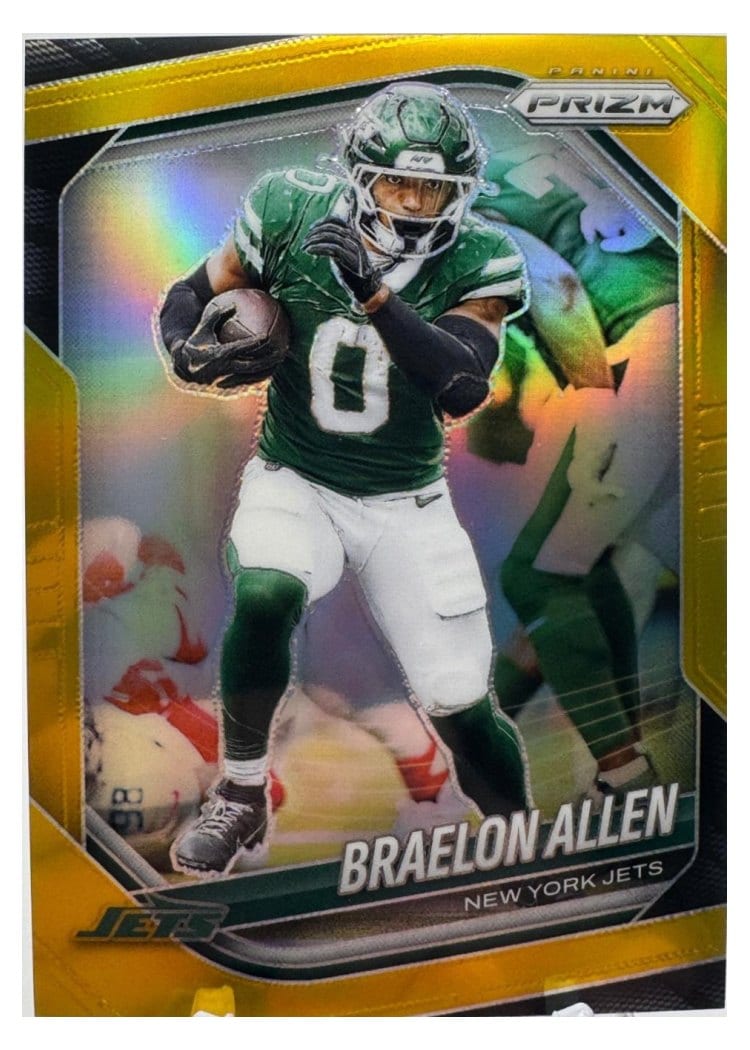 2025 Panini Prizm Base Set Braelon Allen #100 card