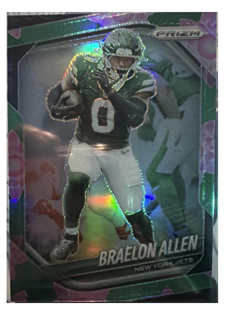 2025 Panini Prizm Base Set Braelon Allen #100 card