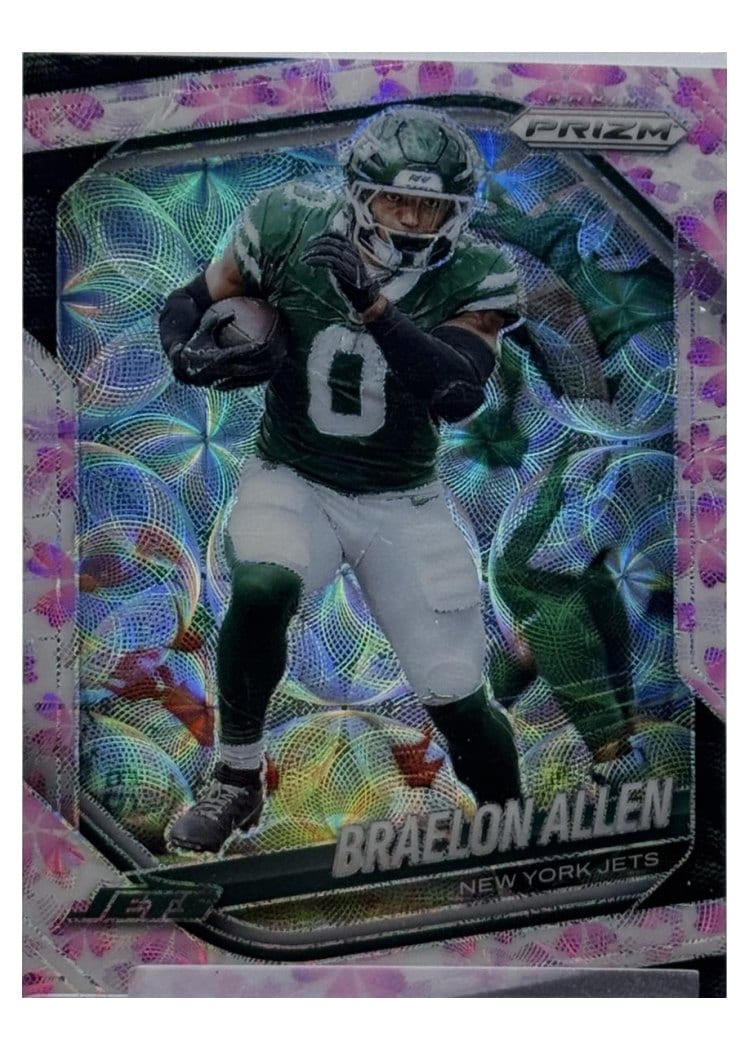 2025 Panini Prizm Base Set Braelon Allen #100 card