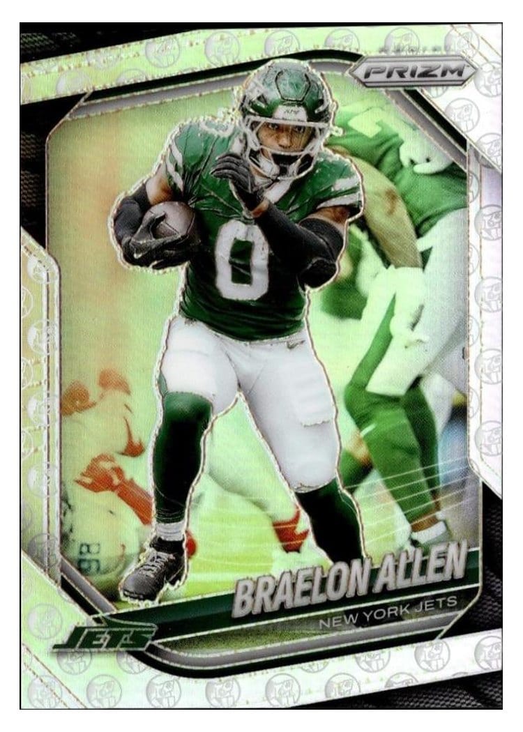 2025 Panini Prizm Base Set Braelon Allen #100 card