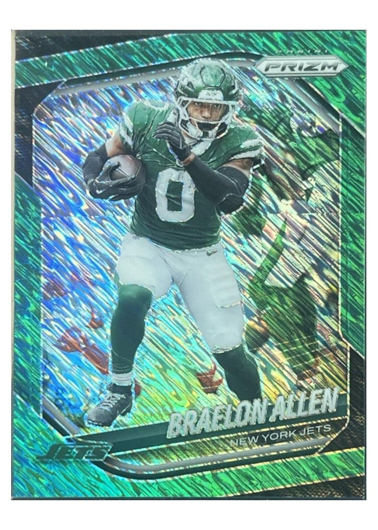 2025 Panini Prizm Base Set Braelon Allen #100 card