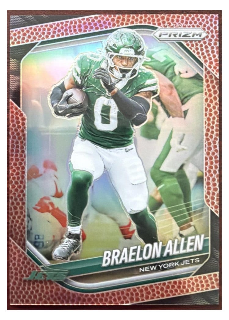 2025 Panini Prizm Base Set Braelon Allen #100 card