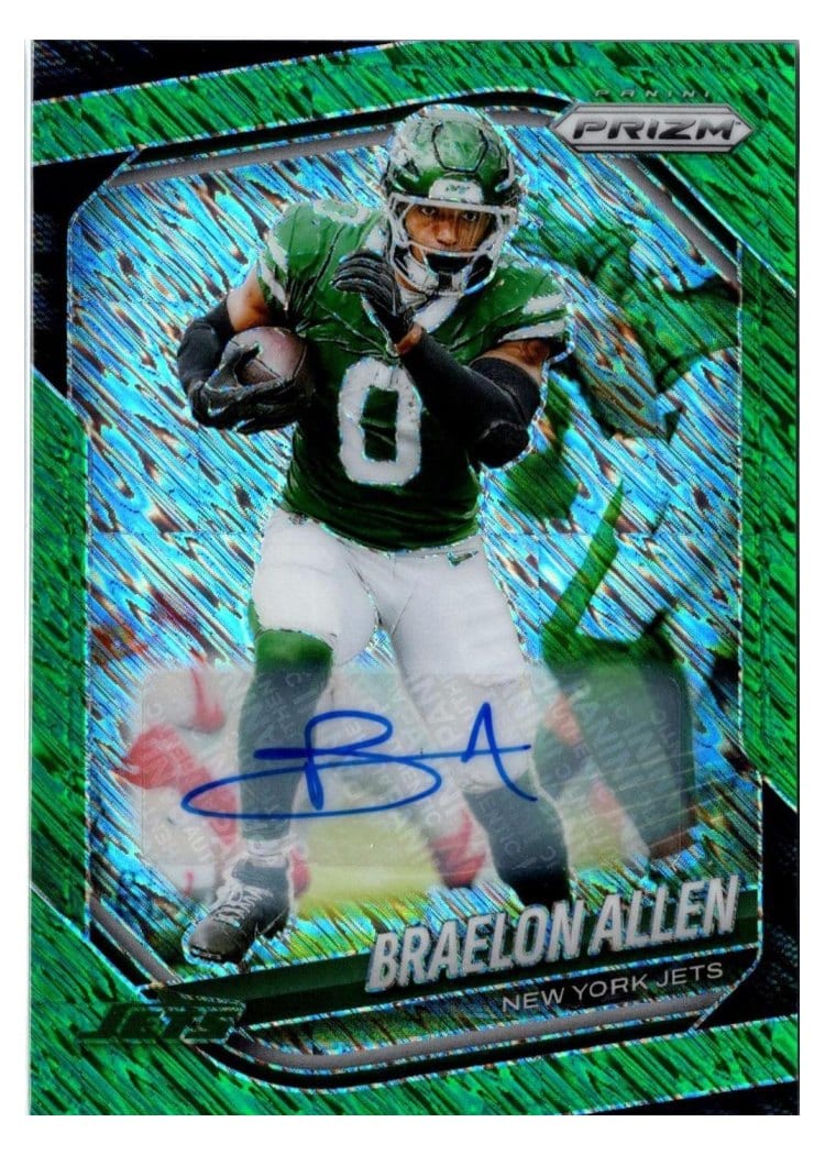 2025 Panini Prizm Base Set Braelon Allen #100 card