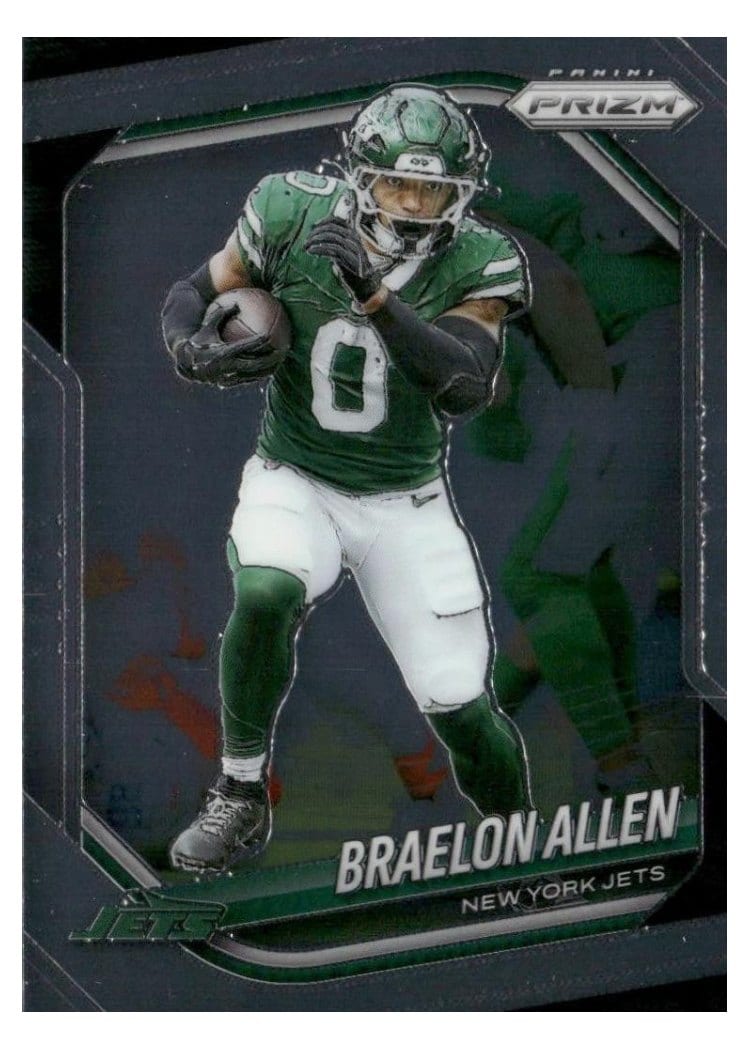2025 Panini Prizm Base Set Braelon Allen #100 card