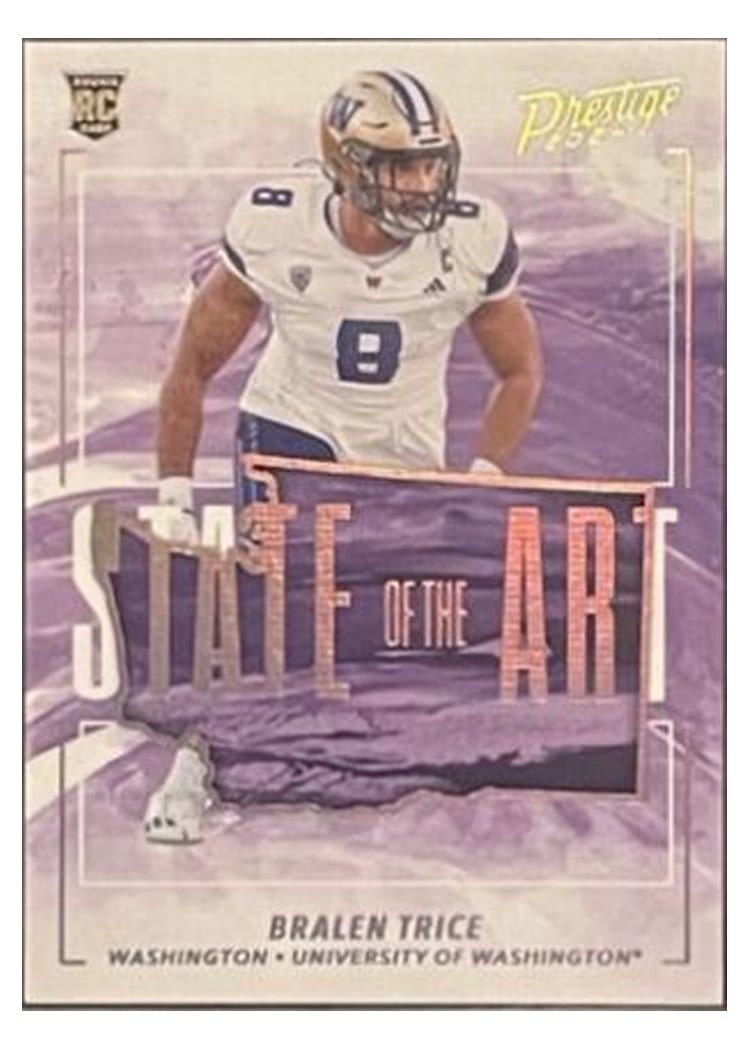 2024 Panini Prestige State of the Art Bralen Trice #SA-BTN card