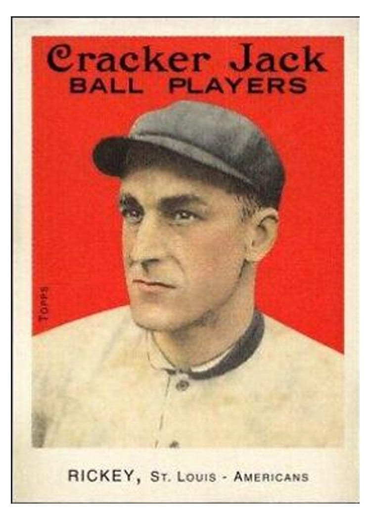 1914 Cracker Jack Branch Rickey #133 card