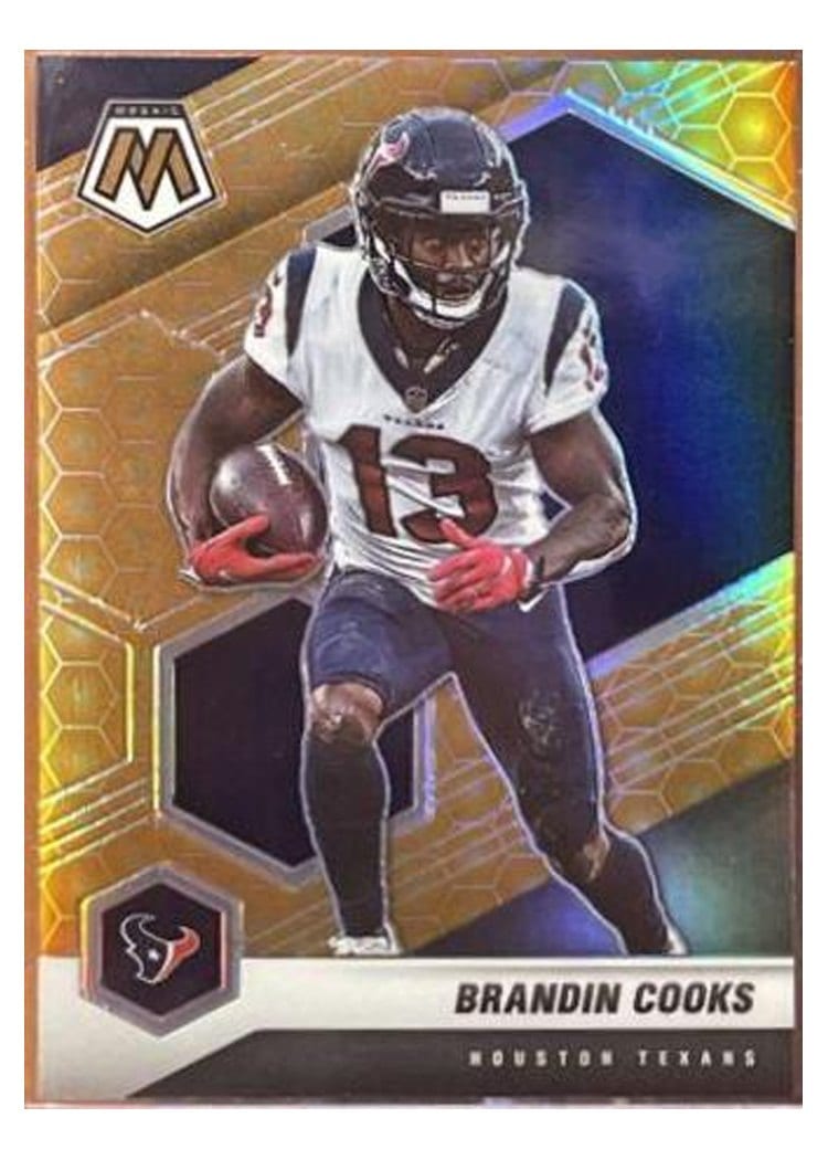 2021 Panini Mosaic Base Set Brandin Cooks #86 card