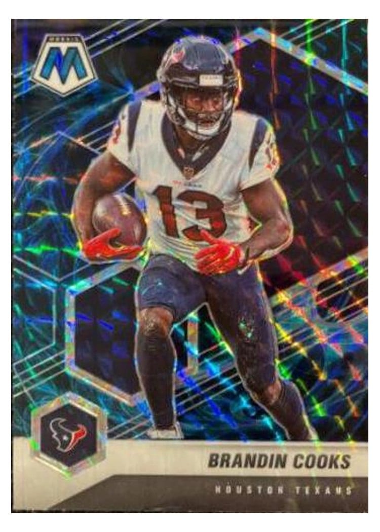 2021 Panini Mosaic Base Set Brandin Cooks #86 card