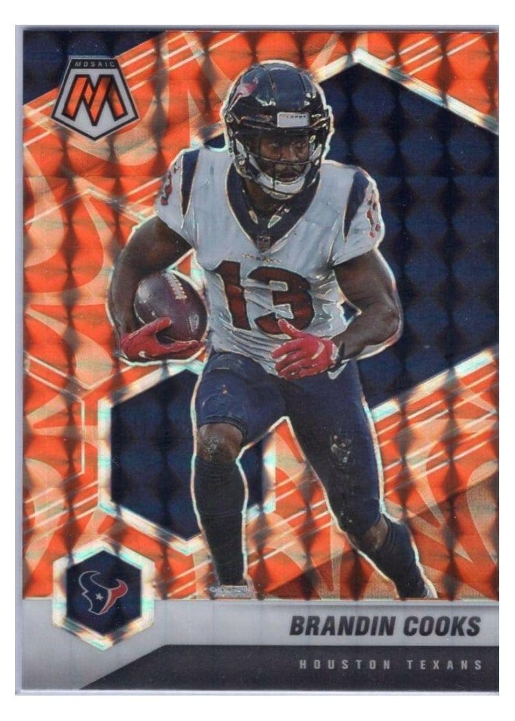 2021 Panini Mosaic Base Set Brandin Cooks #86 card
