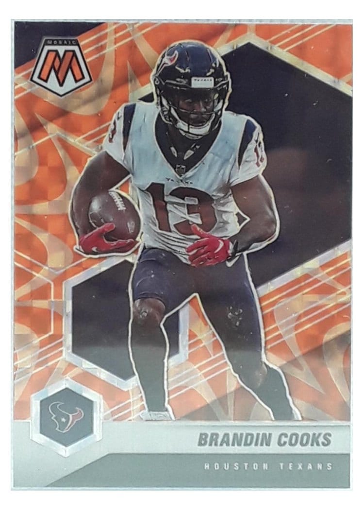 2021 Panini Mosaic Base Set Brandin Cooks #86 card