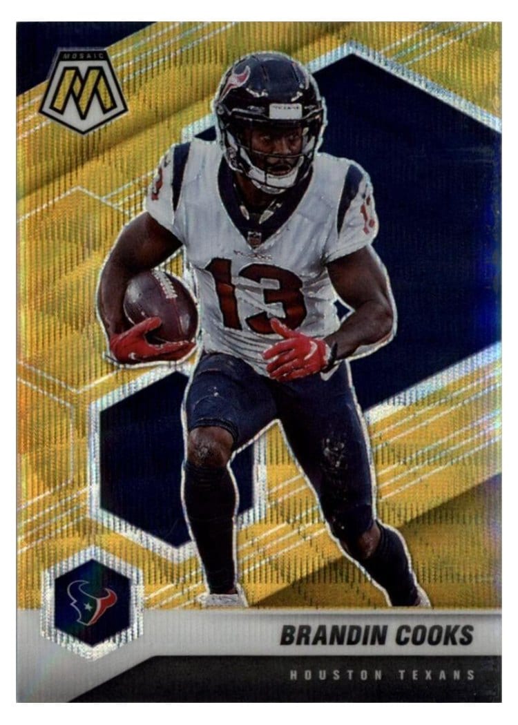 2021 Panini Mosaic Base Set Brandin Cooks #86 card