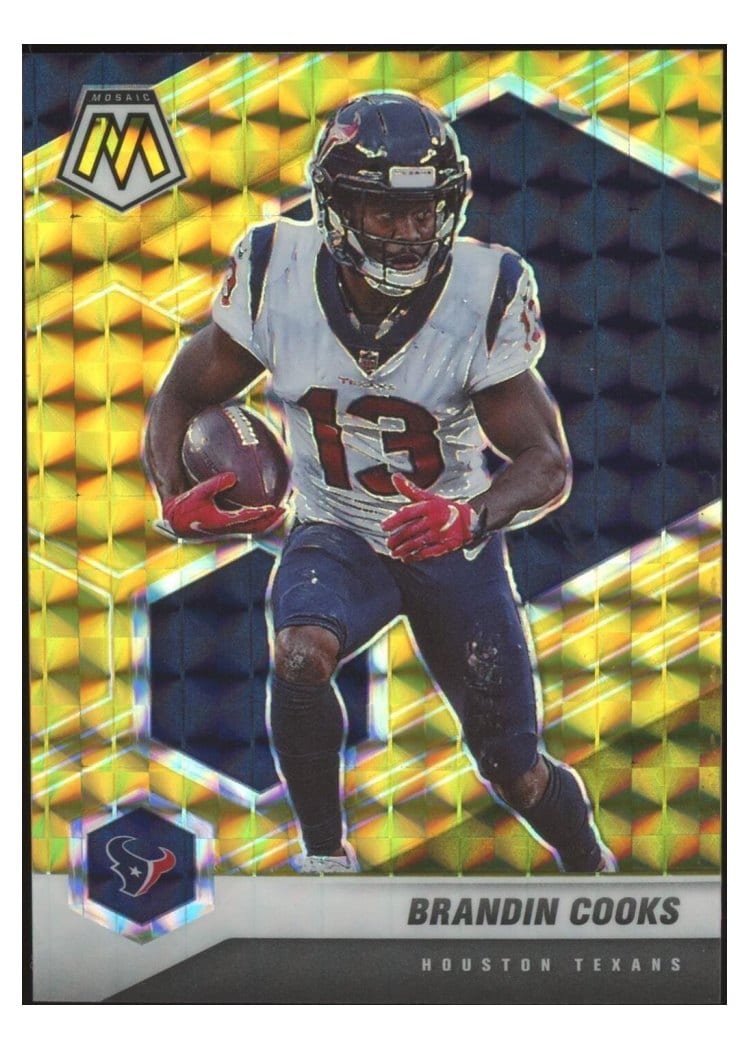 2021 Panini Mosaic Base Set Brandin Cooks #86 card