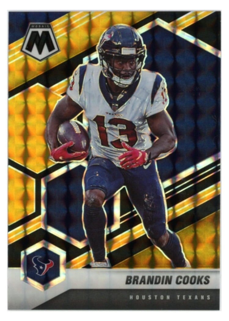 2021 Panini Mosaic Base Set Brandin Cooks #86 card