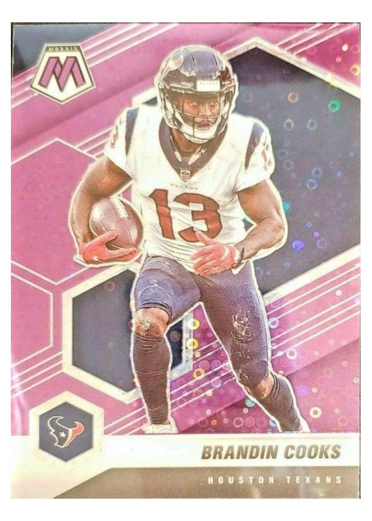2021 Panini Mosaic Base Set Brandin Cooks #86 card