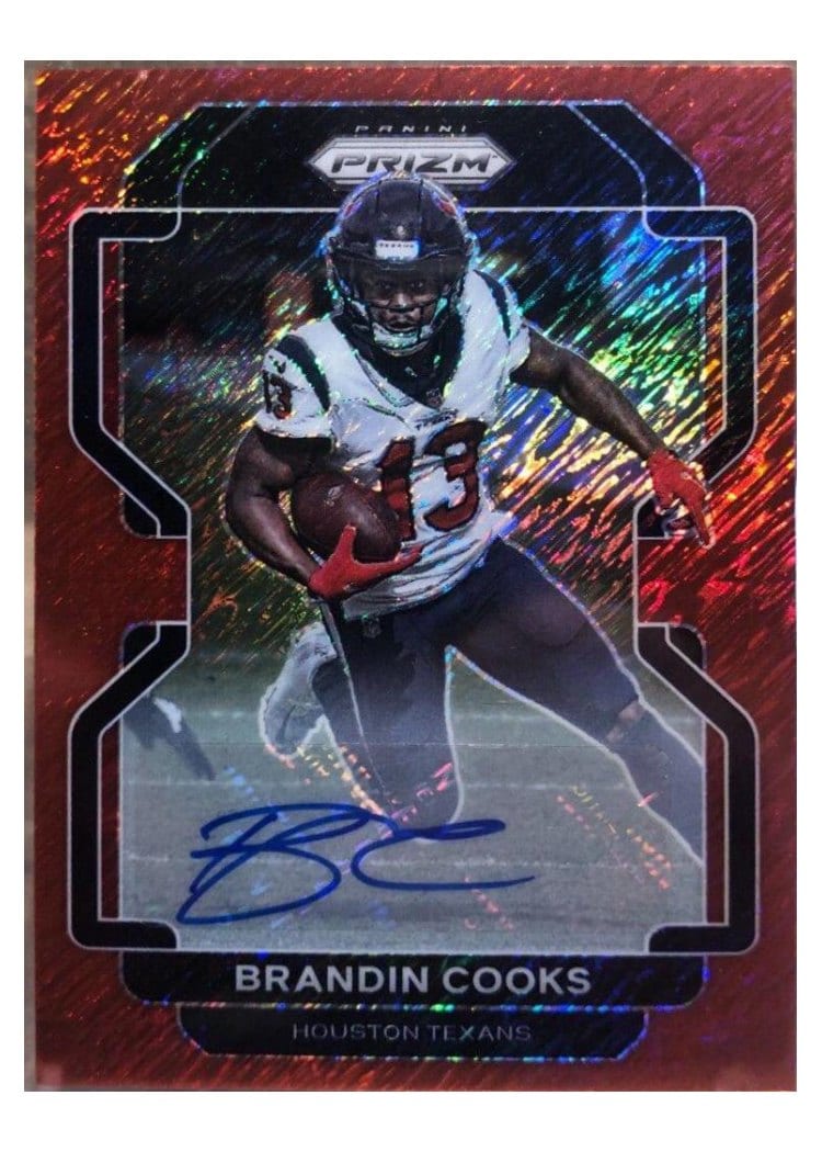 2021 Panini Prizm Base Set Brandin Cooks #32 card